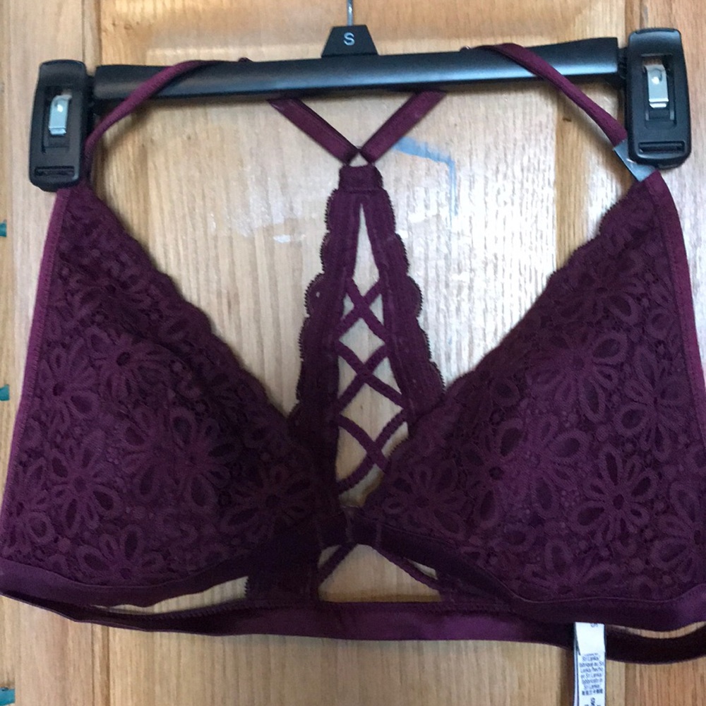 Victoria secret plum bralette